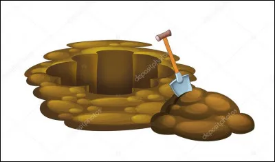 Comme Joey, Nelson a déjà creusé un trou dans le sable.