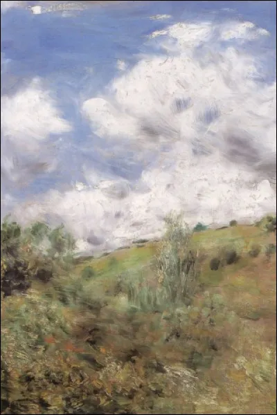 À qui doit-on la toile intitulée "Grand Vent" ?