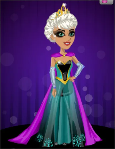 Porte-t-elle cette tenue dans le château de glace ?