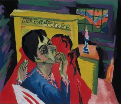 Qui a fait son "autoportrait étant malade" ?