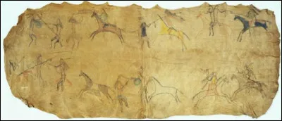 Rencontrée en octobre 1804, une jeune amérindienne de la tribu ... fait partie de l'expédition.