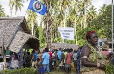 Le 11 d&eacute;cembre de cette ann&eacute;e voit un r&eacute;f&eacute;rendum organis&eacute; &agrave; Bougainville. Les habitants ont vot&eacute; &agrave; 98 % en faveur de leur ind&eacute;pendance. Mais o&ugrave; se trouve Bougainville ?