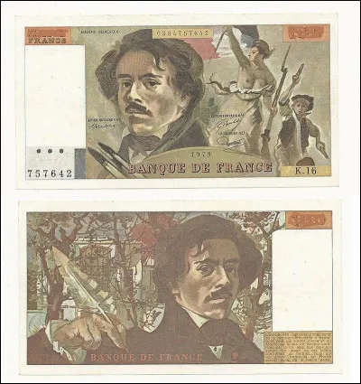 Au fait, un Delacroix c'était un billet de combien, en francs ?