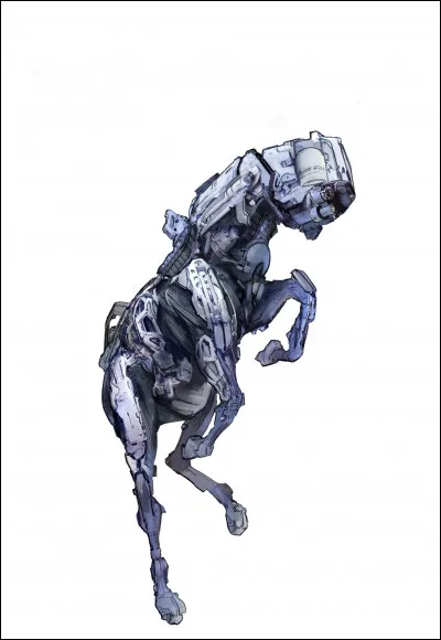 Je combats des robots de forme animale.