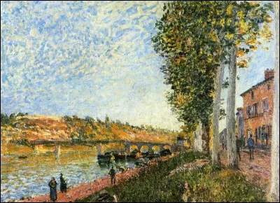 Qui a peint "Lever de soleil à Saint-Mammès" ?