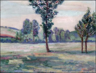 Qui a peint "Lever de soleil sur la prairie" ?