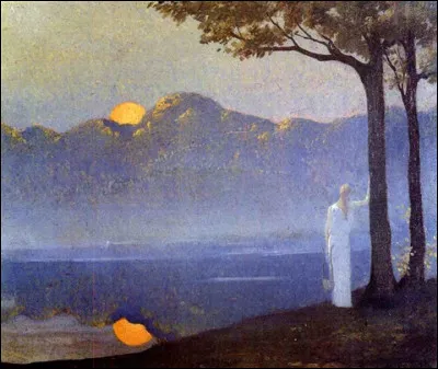 Qui a peint "La muse au lever du soleil "?