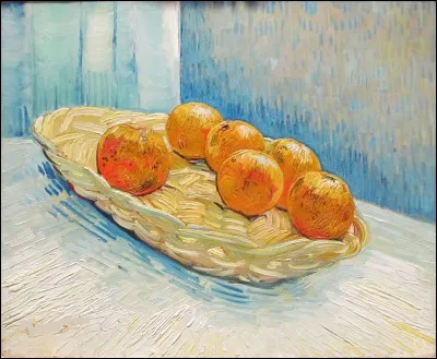 Qui a peint "Nature morte aux oranges" ?