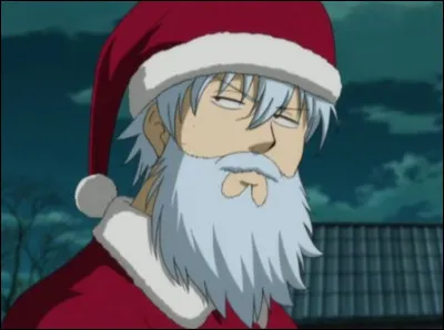 On a trouvé le Père Noël ! Il sort tout droit de "Gintama" et s'appelle :