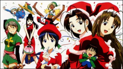 Ces jeunes filles de "Love Hina" vivent ensemble dans la pension :