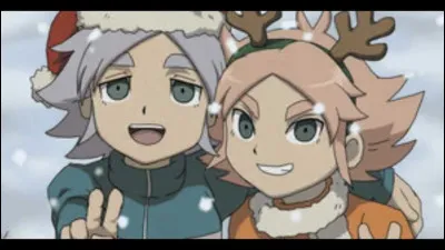 Photo souvenir de deux frères de "Inazuma Eleven" !
Malheureusement, l'un d'entre eux est décédé lors d'une avalanche. Lequel ?