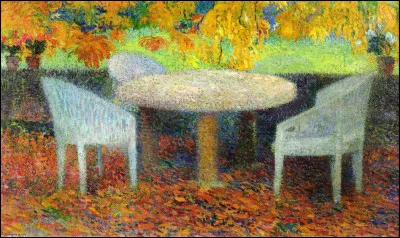 Qui a peint "La Grande Table de pierre à Marquayrol" ?