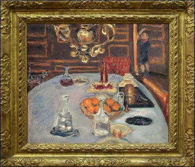 Qui a représenté "La Table mise sous la lampe" ?