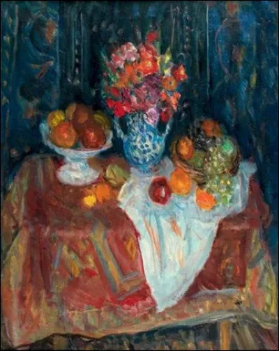 Qui a peint "Nature morte sur la table" ?