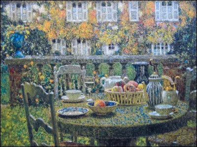 Qui a peint "La Table d'automne" ?