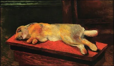 Qui a représenté le "Lièvre sur une table" ?