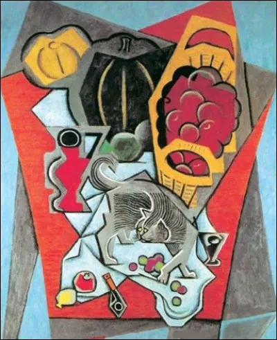 Qui est le peintre du "Chat sur la table" ?