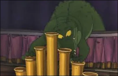 Où se réfugient les deux souris lors de leur première rencontre avec les crocodiles ?