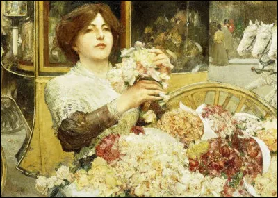 Qui a repr&eacute;sent&eacute; "La fille aux roses" ?