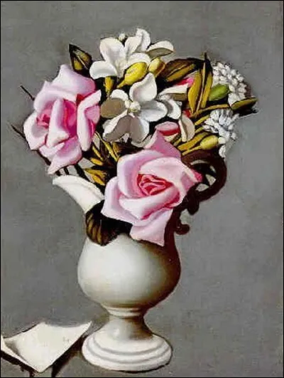 Qui a peint "Un vase avec des roses" ?