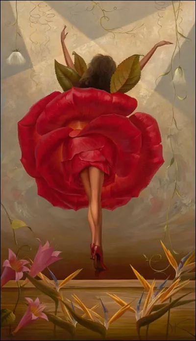 Son tableau se nomme "Flamenco" :