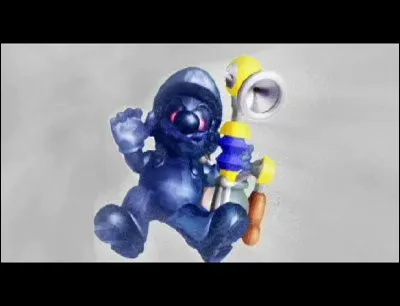 Quelle était l'arme de l'anti Mario dans le jeu "Super Mario Sunshine" ?