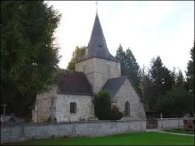 Voici l'&eacute;glise Saint-Laurent de Thierville. Commune Euroise, elle se situe en r&eacute;gion ...