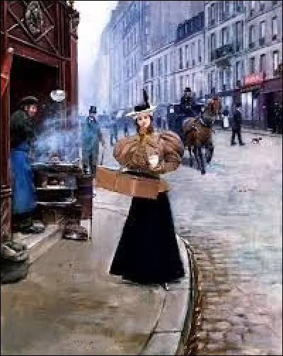 Qui a représentéé "Le Marchand de marrons" ?