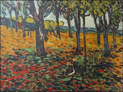 Qui a peint "La Châtaigneraie à Chatou" ?