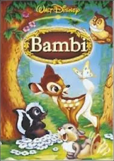 Dans "Bambi", quel personnage interprète le titre "Batifolage" ?