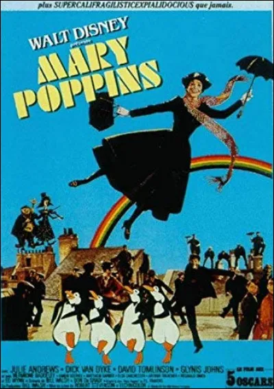 Qui chante "Prenons le rythme" dans le film "Mary Poppins" ?
