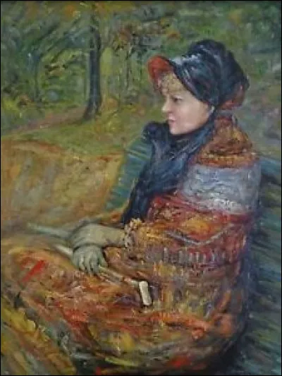 Voici sa représentation de "L'Automne" :