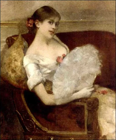 Qui a peint "Femme à l'éventail" ?