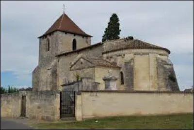Nous terminons notre balade devant l'&eacute;glise Notre-Dame de Tayac. Commune Girondine, elle se situe en r&eacute;gion ...