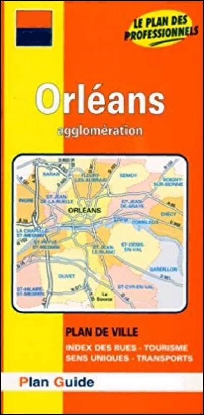Ce plan d'Orléans est publié par quel éditeur ?