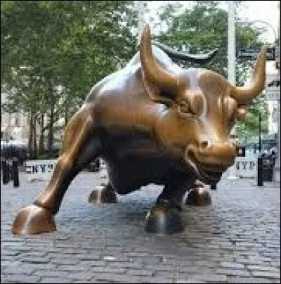 Où pouvez-vous voir cette statue de taureau ?