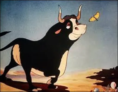 Comment s'appelle ce taureau doux et rêveur qui adore les fleurs ?