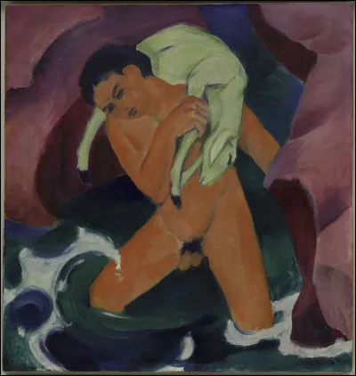 Qui a peint "Homme portant un agneau" ?