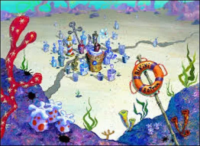 Qui ne vit pas à Bikini Bottom ?