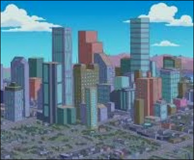 Dans quel dessin animé les personnages principaux se rendent-ils parfois à Capital City ?