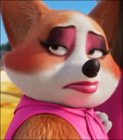 Qui est la propriétaire du corgi nommé Mitzy ?