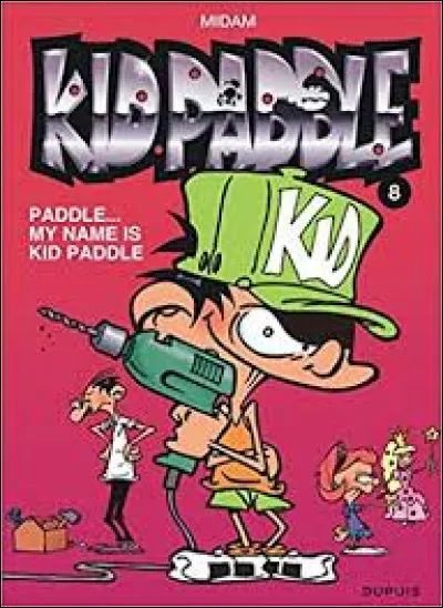 Quelle est la passion de Kid dans "Kid Paddle" ?