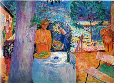 Quel peintre ayant beaucoup représenté "Le Cannet" où il a vécu, a peint ici "Vernon" ?