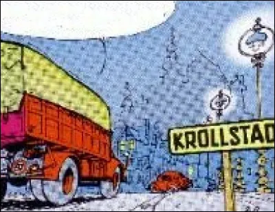 Quel duo de bandes dessinées mène une de ses enquêtes à Krollstadt ?