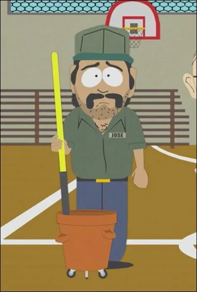 Quel nom de pays porte José, l'agent d'entretien de l'école ?