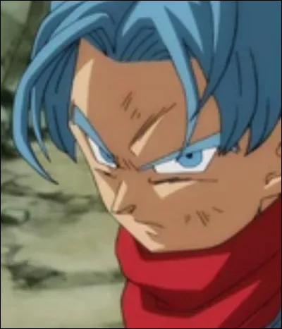 Grâce à quel transport Trunks a-t-il pu fuir Black Goku ?