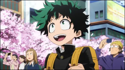 Izuku fait partie de ceux qui ont des super-pouvoirs.