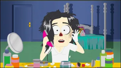 Quel nom d'emprunt prend Michael Jackson pour être tranquille à South Park ?