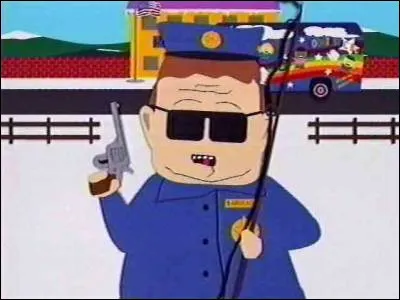 Quel fait concernant l'officier Barbrady n'est pas exact ?