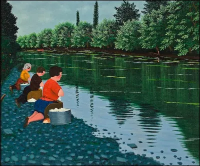 Qui a représenté "Les Lavandières" ?